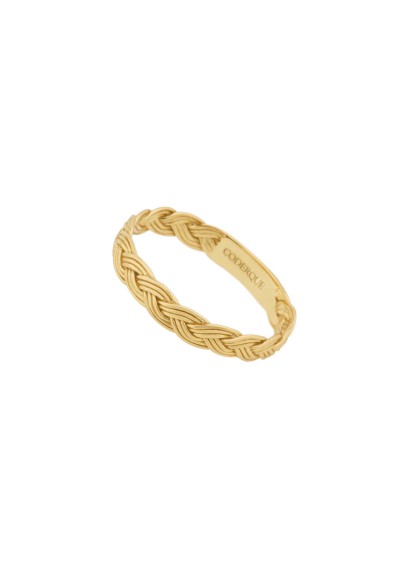 INNOCENT BRAID anillo plata baño O.Amarillo 18k