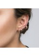 INNOCENT BRAID Pendientes plata B.Oro amarillo