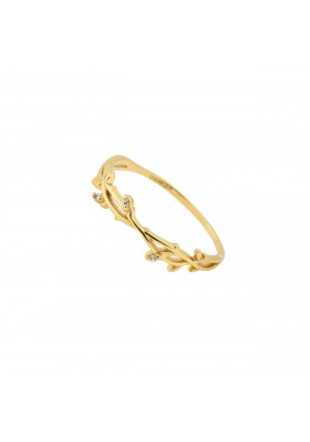 INNOCENT BLOOM anillo plata B.Oro 18k